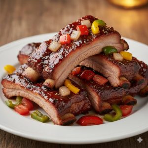 Côtis de Porc Braisés