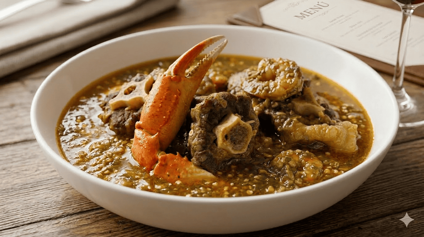 Sauce gombo royale + accompagnement au choix